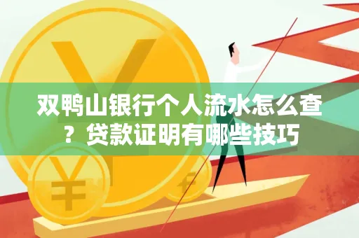双鸭山银行个人流水怎么查?贷款证明有哪些技巧